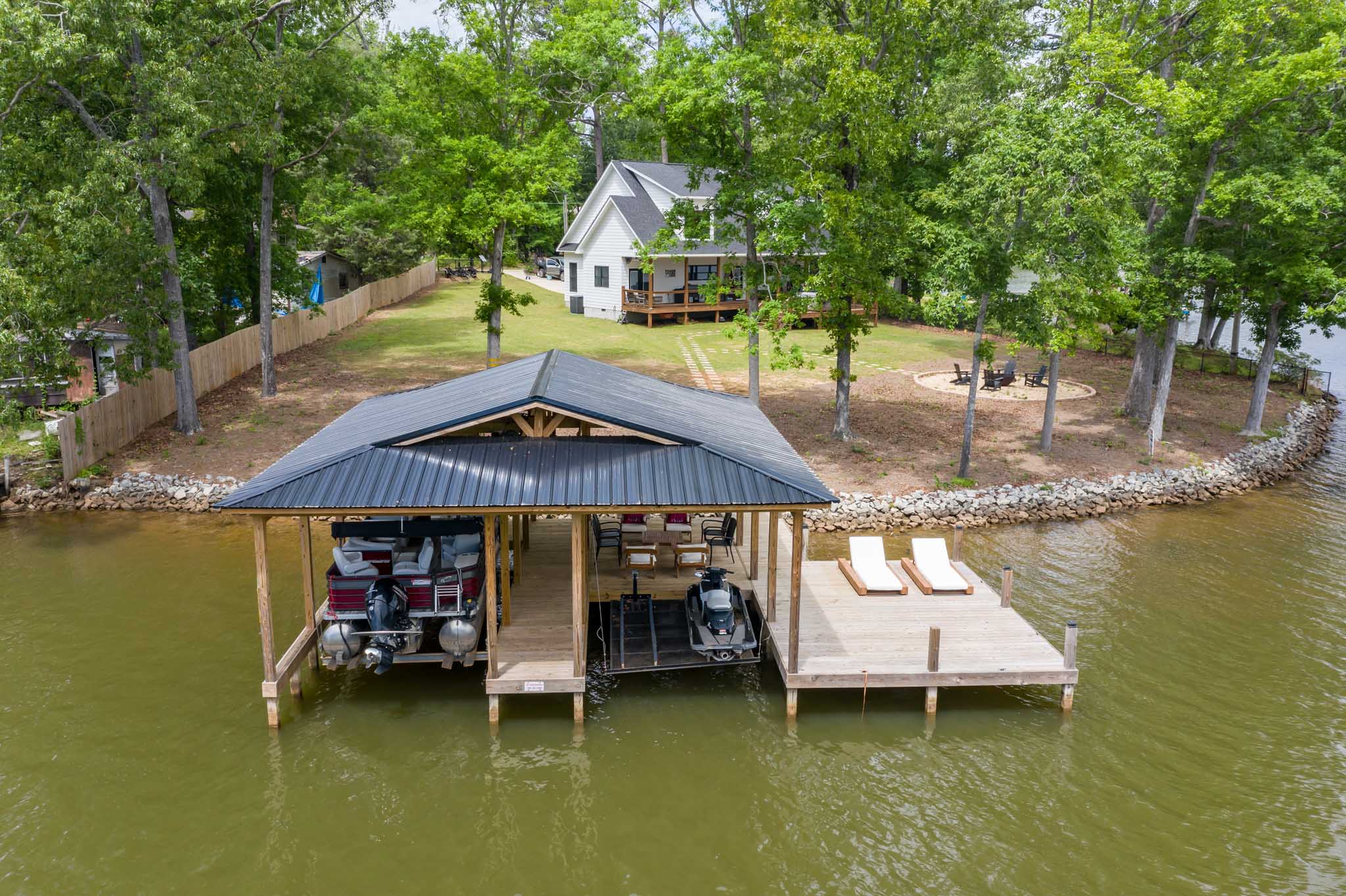 DEEDED on Lake Harding Built in 2021! SOLD! Lake Harding Homes