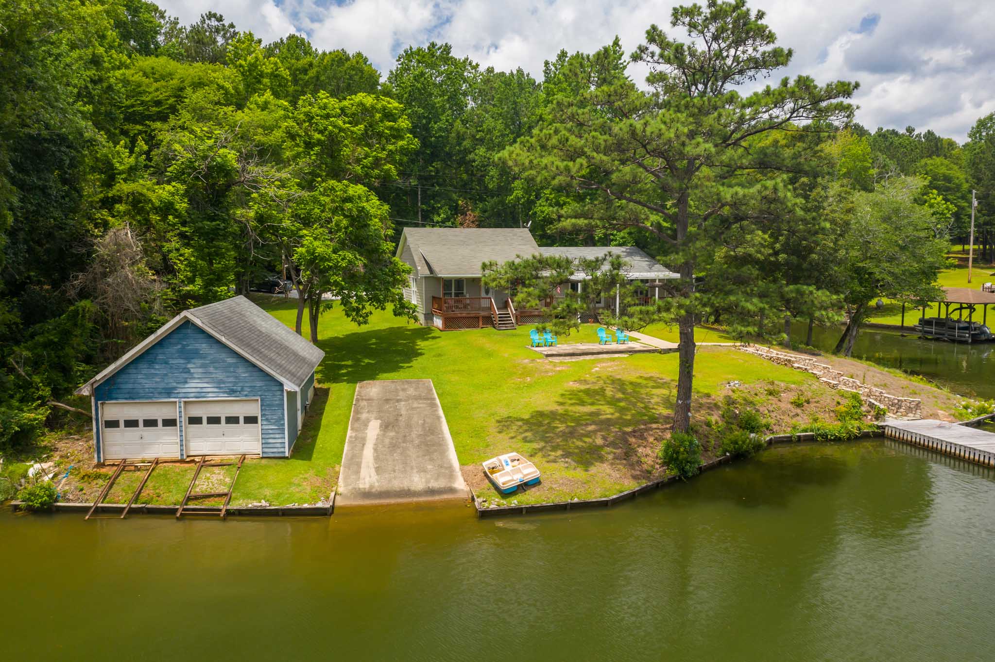 Updated Waterfront Property 395 ft of Waterfrontage SOLD! Lake