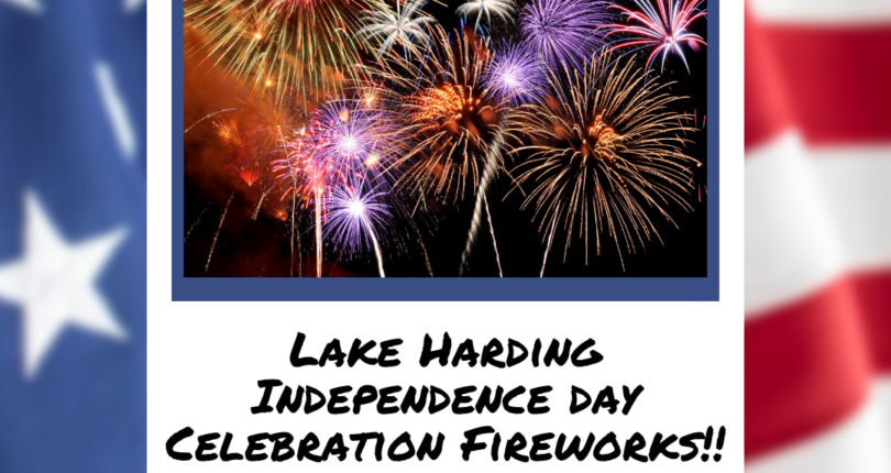 2023 Fireworks at Lake Harding
